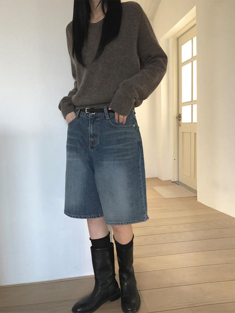 올리 버뮤다 데님