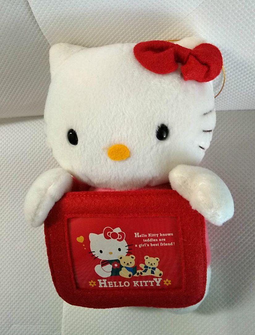 非売品 ハローキティぬいぐるみ サンリオ デカフォトフレーム