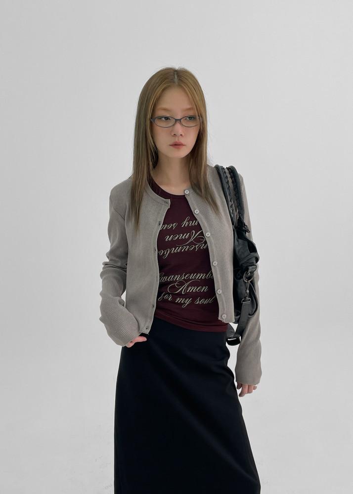 [MADE] 페이링 소프트 골지 니트 가디건