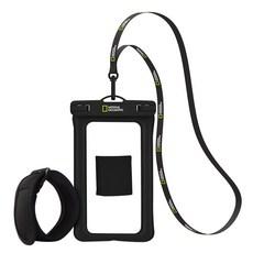 내셔널지오그래픽 4중 잠금 원터치 핸드폰 방수팩 DX + 암밴드 세트