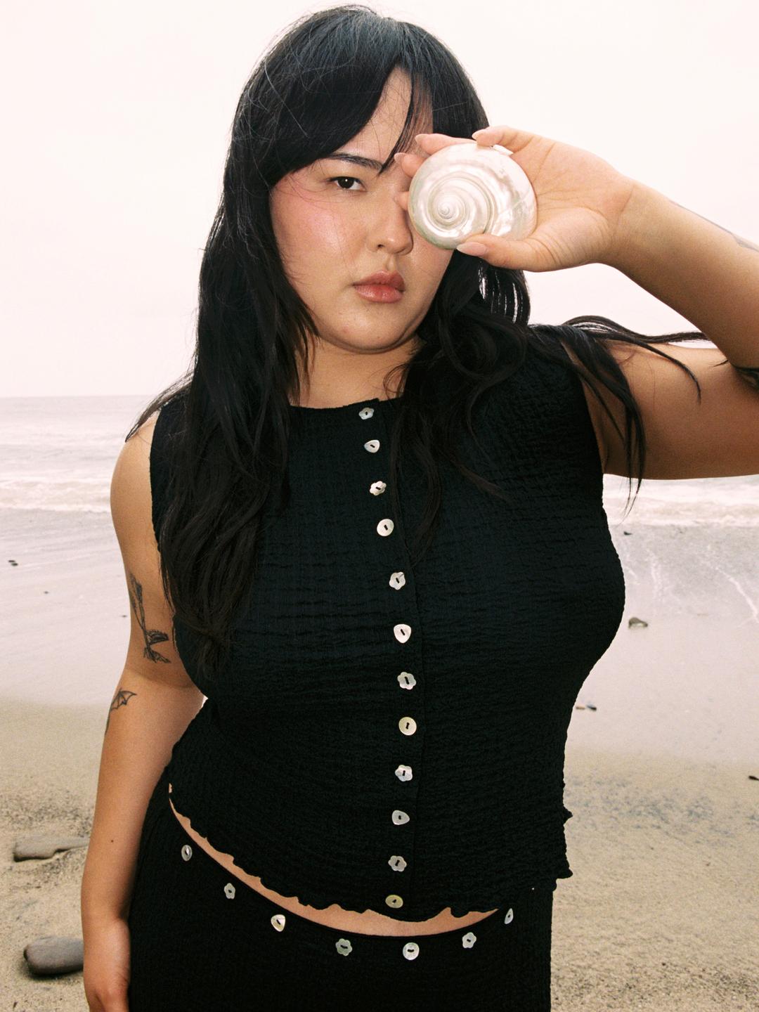 Summer Top - Caviar - Caviar / XS