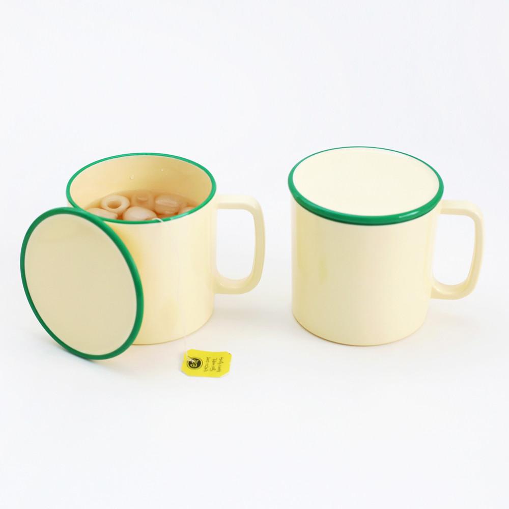 아보카도 림 머그컵 세트 (2p)