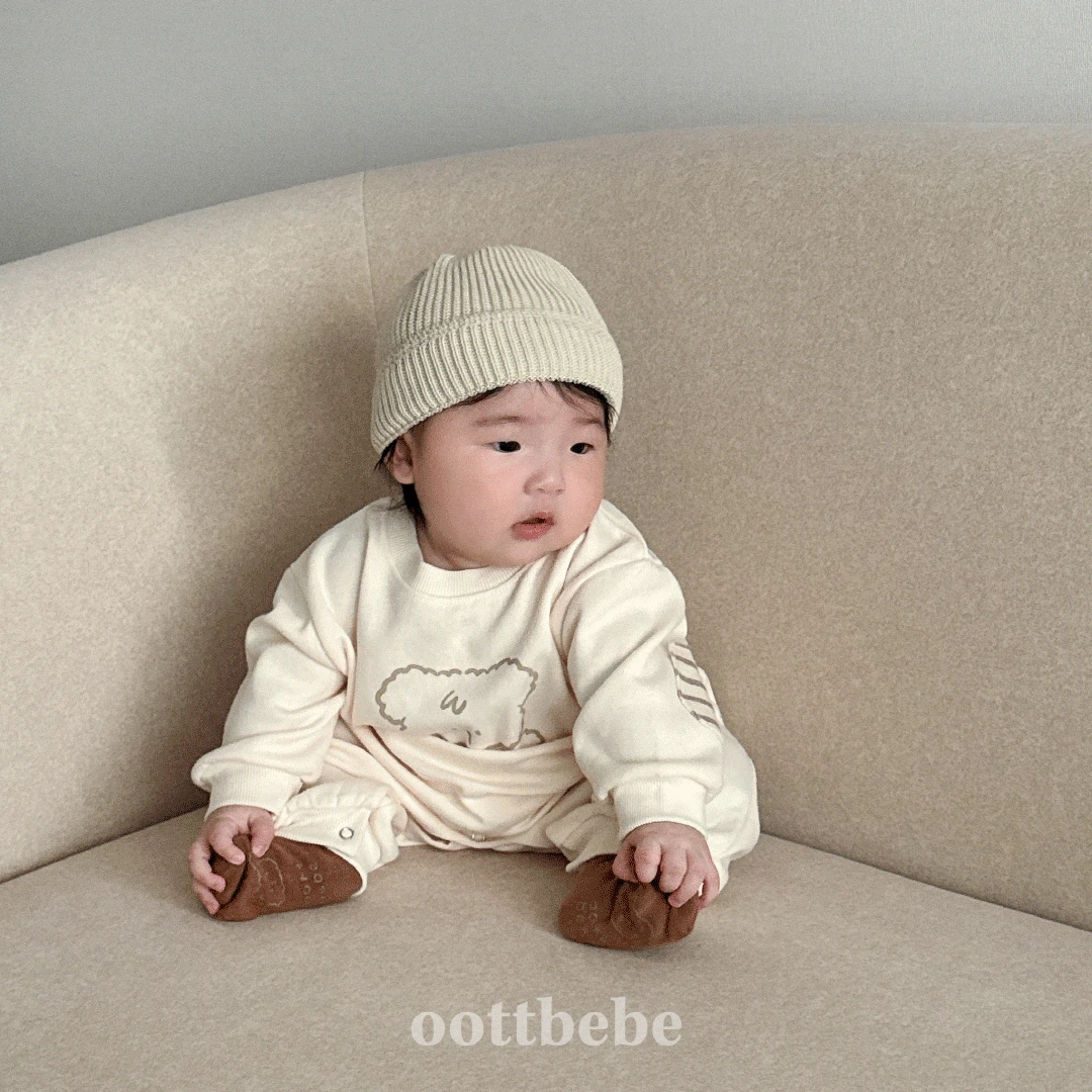 (bebe)봉쥬르퍼피전신슈트