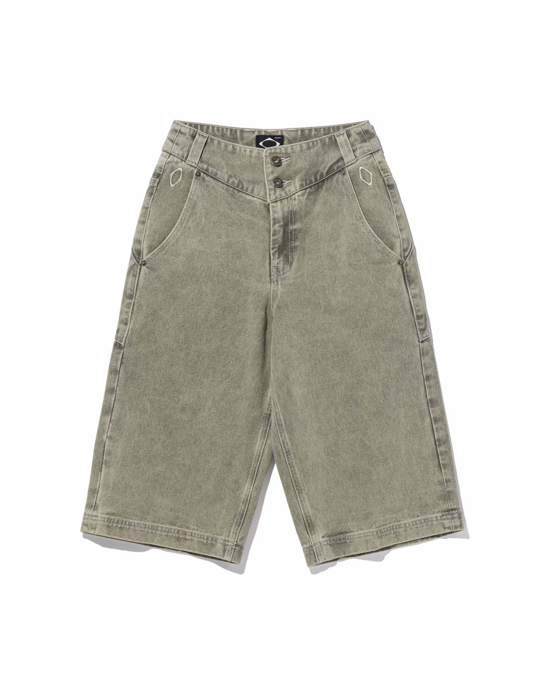 WASHED BERMUDA PANTS_BLEACHED KHAKI