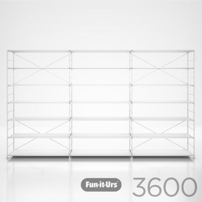 와이어수납 6단 W3600(1200x3)