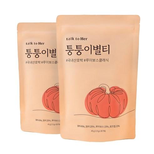 톡투허 퉁퉁이별티, 1.5g, 30개입, 2개 - 임부대용차/간식 | 쿠팡