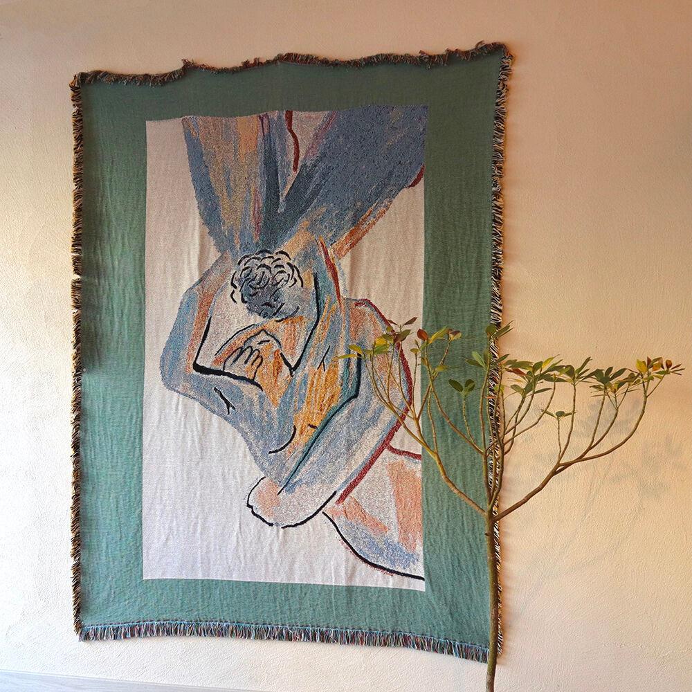 라벤더 허그 블랭킷