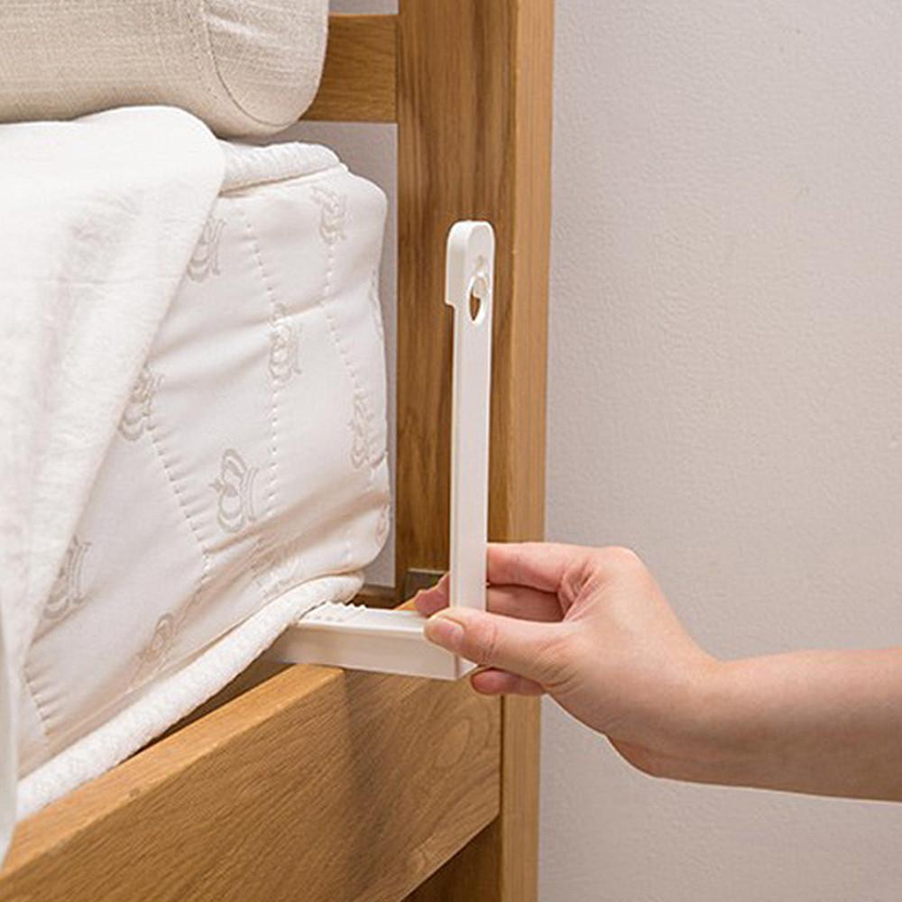 매트리스 침대시트고정밴드 고정클립 L자형 4P 밀림방지 홀더