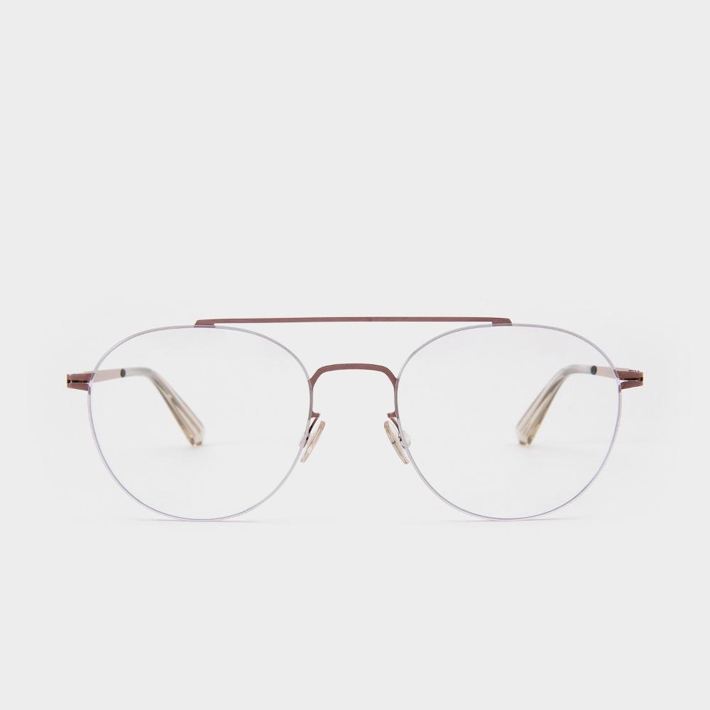 마이키타 안경 YOSHI C392 Purple Bronze Silver 50사이즈 MYKITA LESSRIM