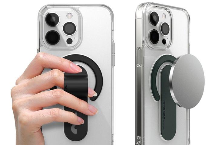 아이폰 15 프로 맥스 맥그립 클리어 케이스 맥세이프 거치대