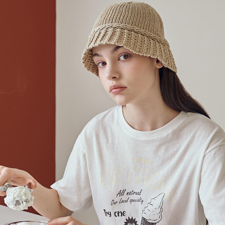 SUMMER BUCKET HAT [BEIGE]
