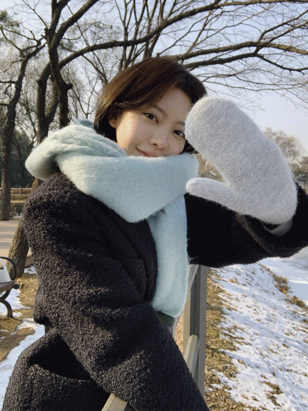 예모마일 클레이 파스텔 머플러