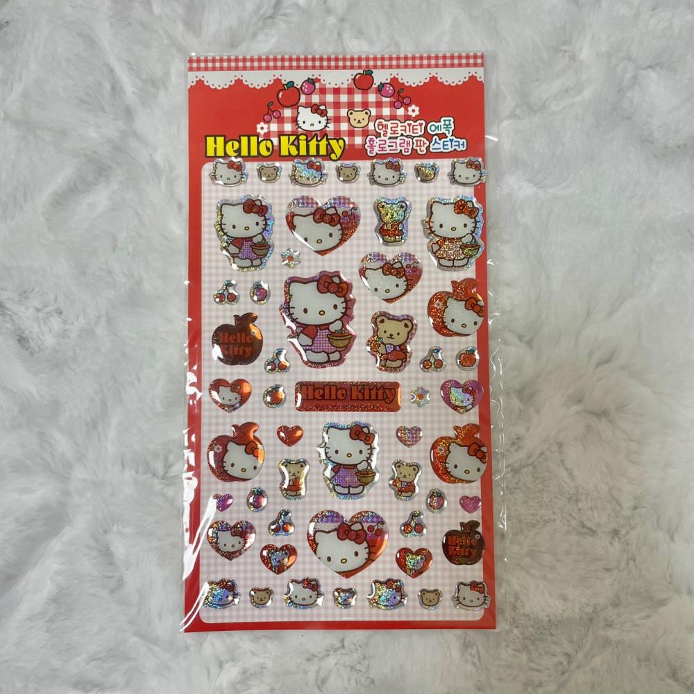 [고전문구] 산리오 헬로키티 에폭 홀로그램 스티커