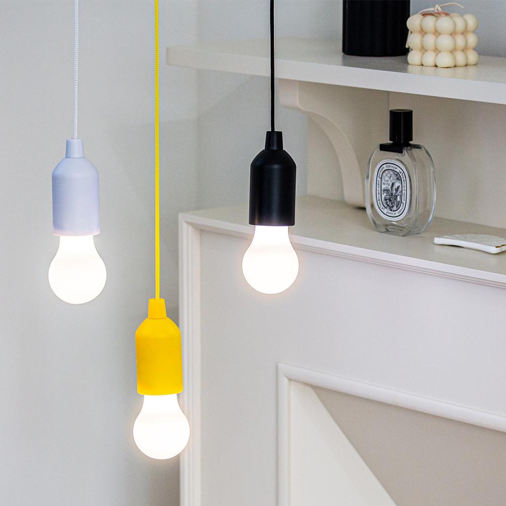 당기는 전구 라탄 전등 조명 LUAZ498