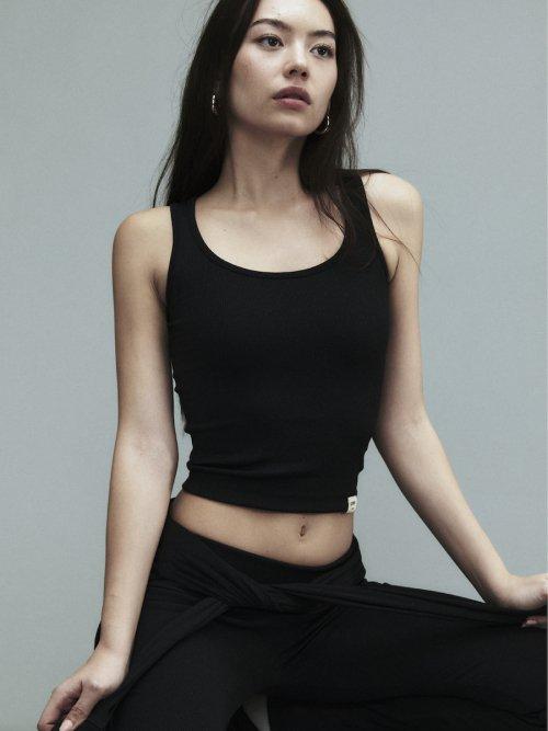 G CLASSIC RIB TANK (BLACK)