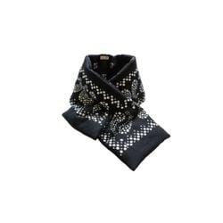 캐피탈 헴프 레이온 반다나 패턴 케사 머플러 블랙 Kapital Hemp Rayon Bandana Pattern Kesa Mu