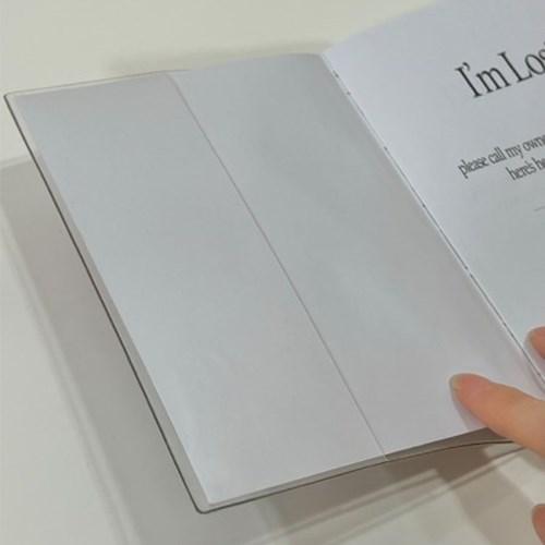 [웨이투페치] pvc 커버 (텍스트북 플래너용)