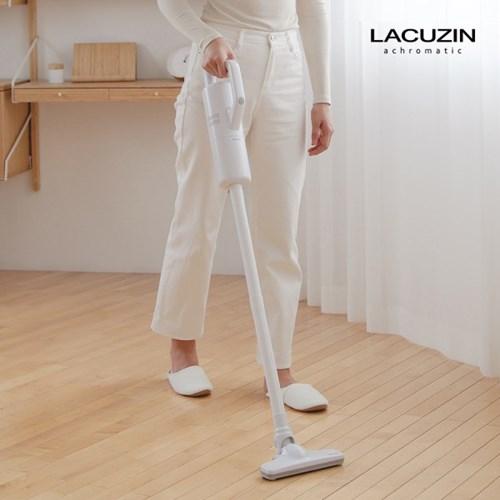 라쿠진 가정용 무선 진공 청소기 화이트