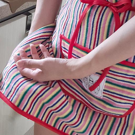 테리 타올 허리 앞치마 🧡 신혼부부 집들이 선물