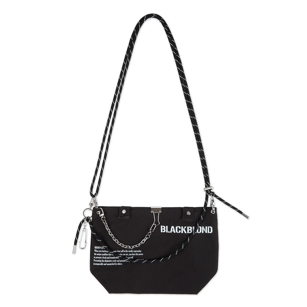 BBD Handcrafted Rope Cross Bag (Black)