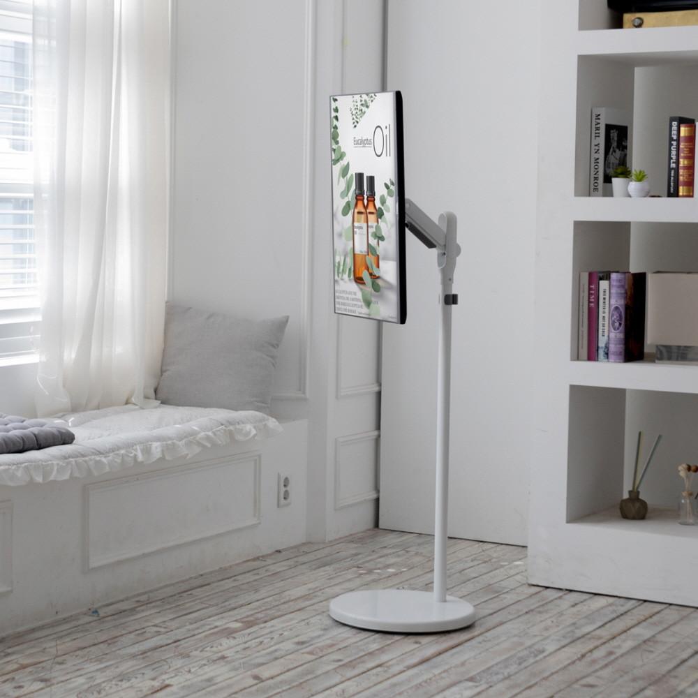 카멜마운트 SMB35 이동식 높이조절암 모니터 룸앤 티비 스탠드 거치대