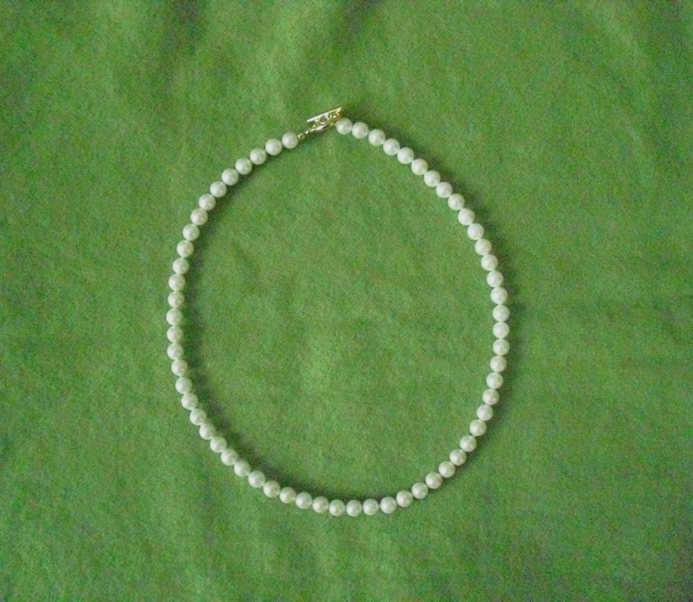 [rosamee] muted necklace (nucleus pearl w surgical steel)