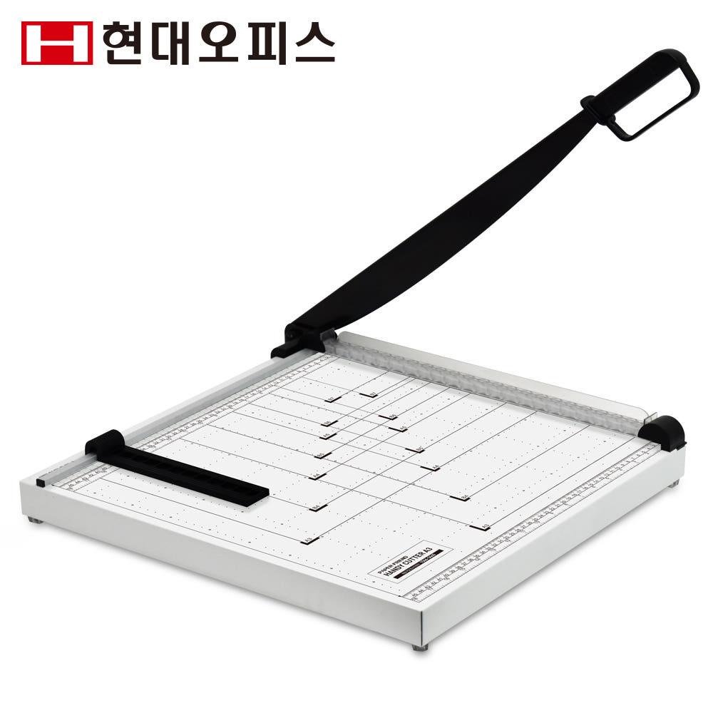 [현대오피스]재단기/HANDY CUTTER A3/작두형/반달형날