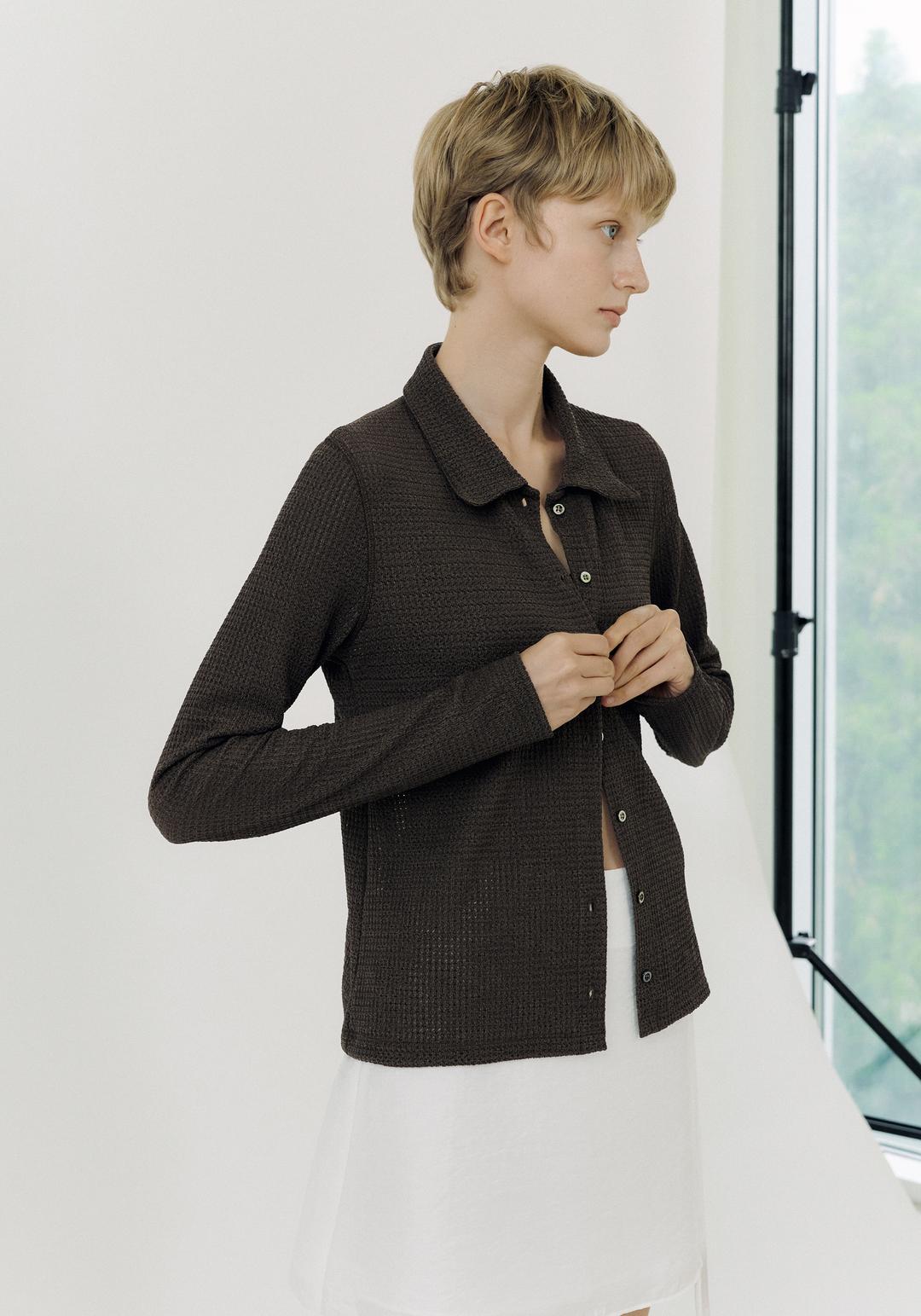 Urbana summer cardigan (brown)