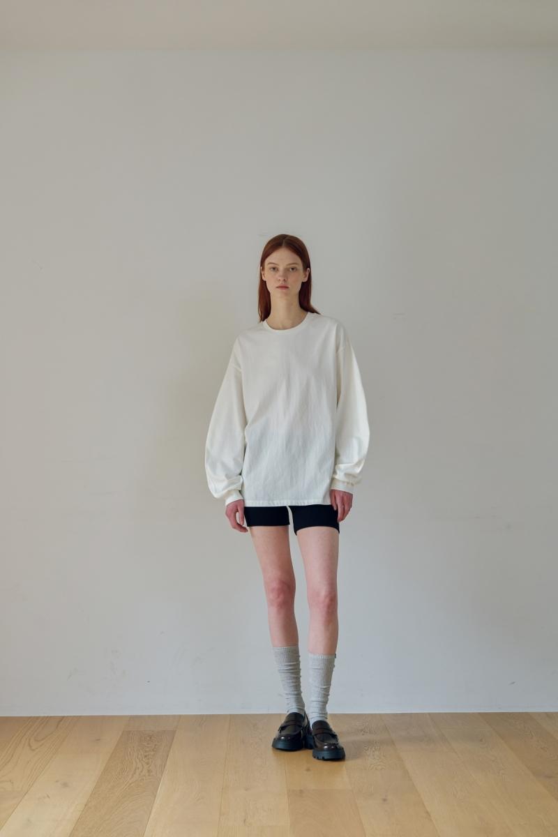 OVERSIZED VOLUME T-SHIRT MARSHMALLOW