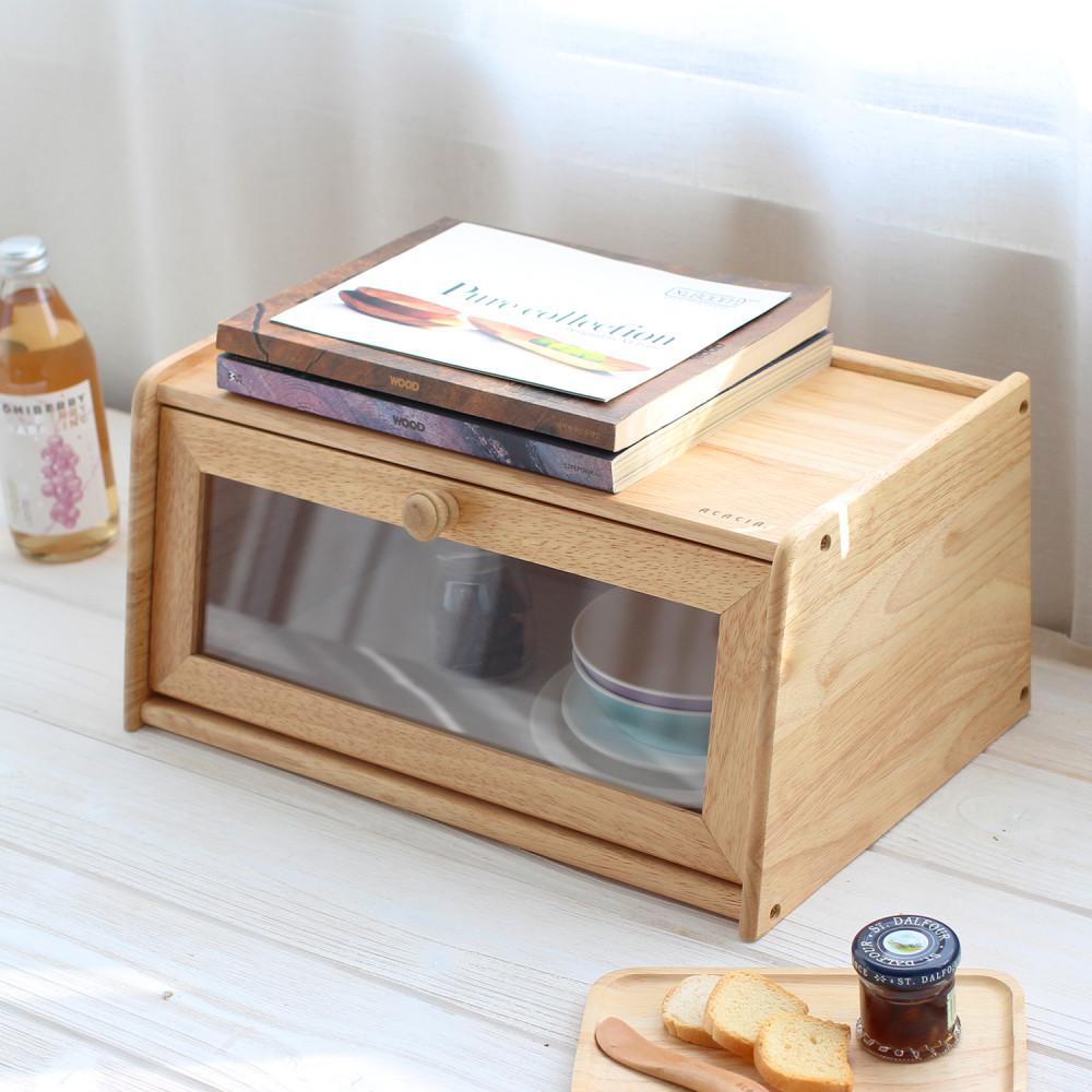 빵보관함 빵케이스 영양제보관함 식탁정리함 윈도우 브레드박스