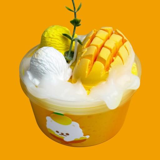 [젤리블리스] 망고빙수 /수제슬라임  눈꽃 점섞슬