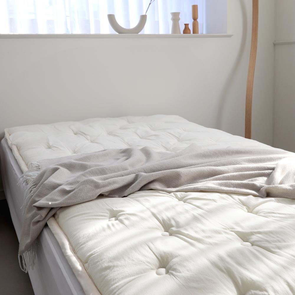 공감도씨 x 한일의료기 순면 60수 그래핀 카본 탄소매트 프리미엄형 아이보리크림 SS