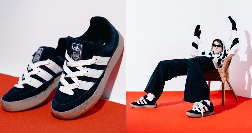 [해외] 아디다스 아디매틱 코어블랙 오프화이트 Adidas Adimatic Core Black Off