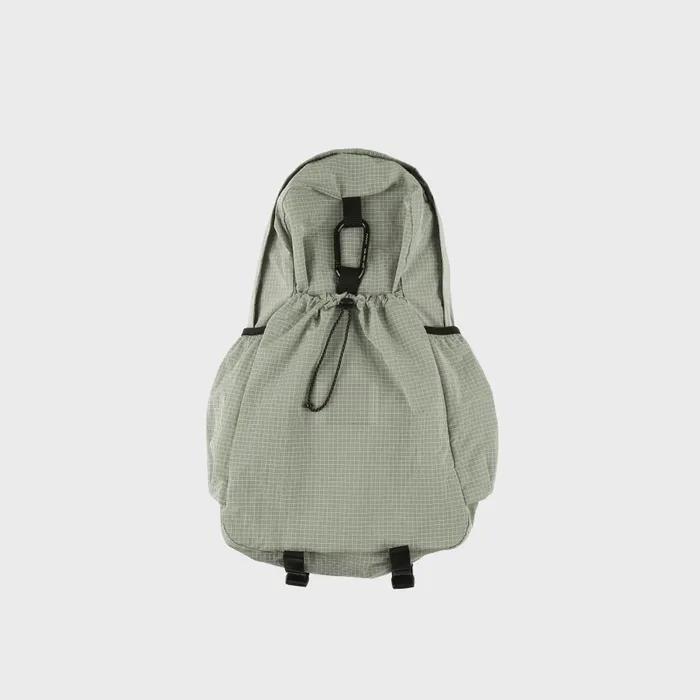 mmo backpack nylon ripple rip / light green