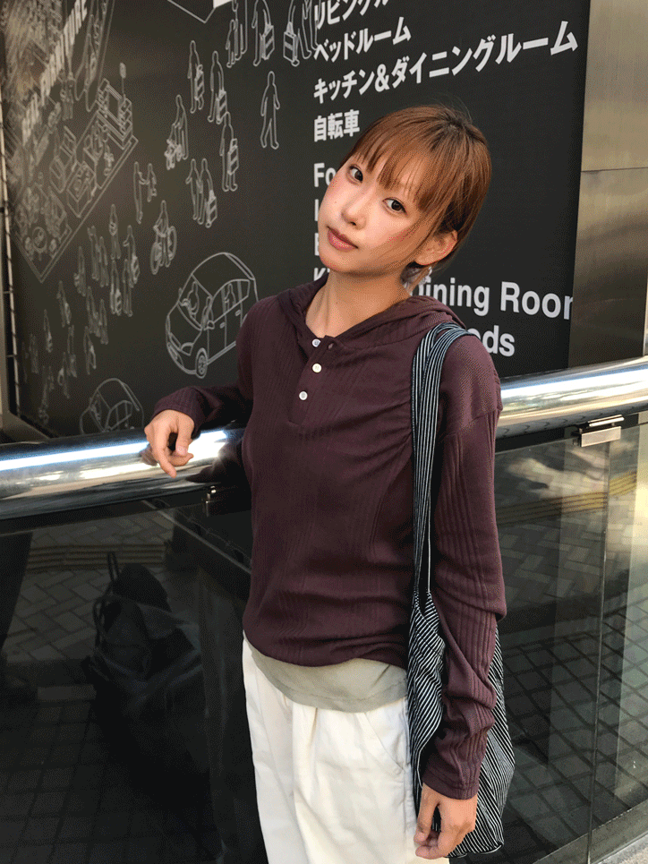 릴렉스 헨리넥 후드 니트 (4 Color)