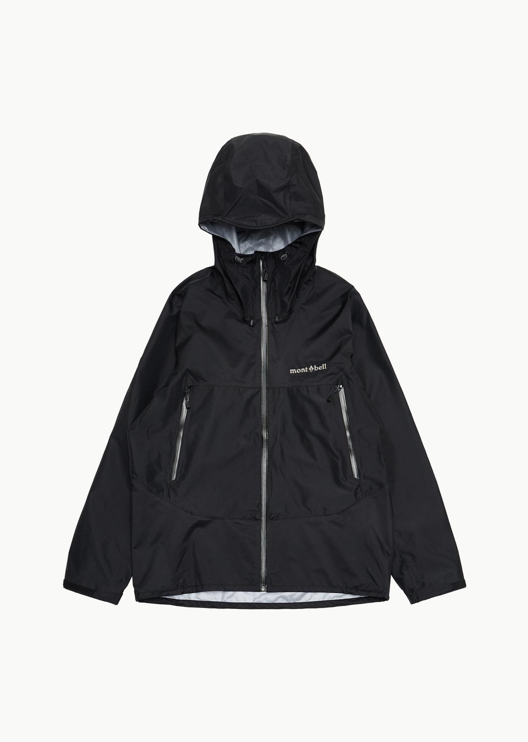 rain trekker jacket men's, black