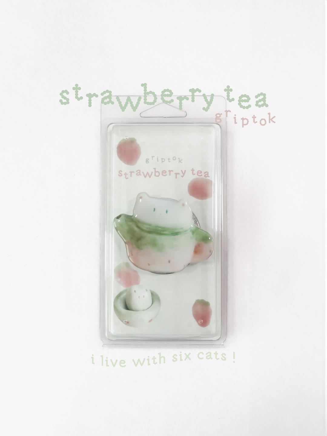 [그립톡] strawberry tea 🍓