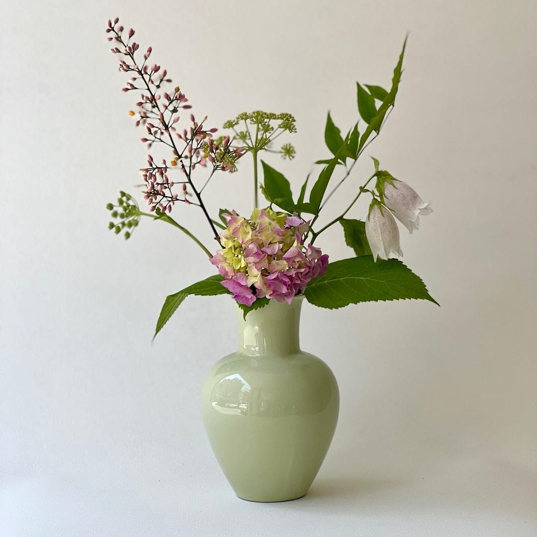 할스 베이스 Hals Vase (Lilly green)
