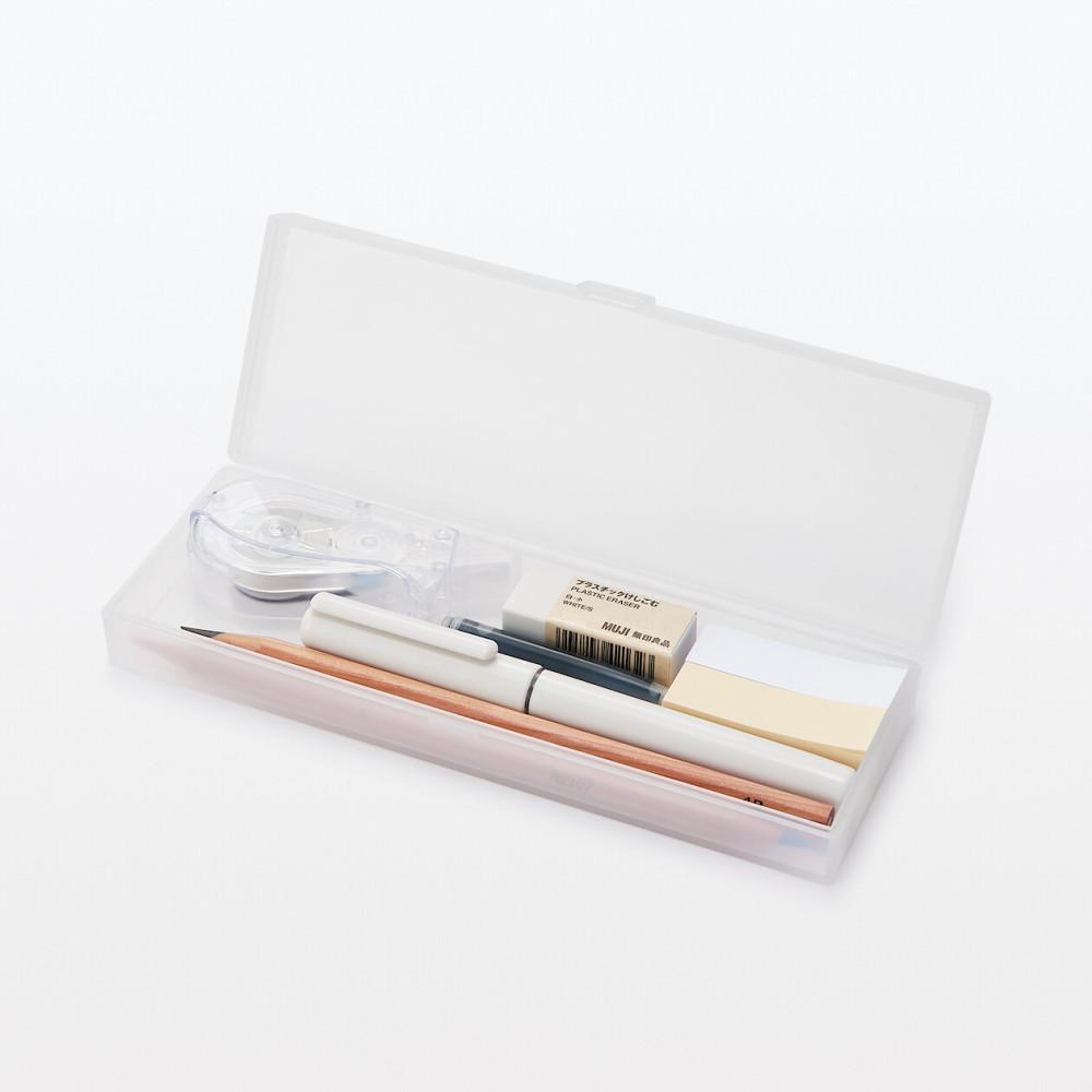 [MUJI] 폴리프로필렌 펜 케이스 L