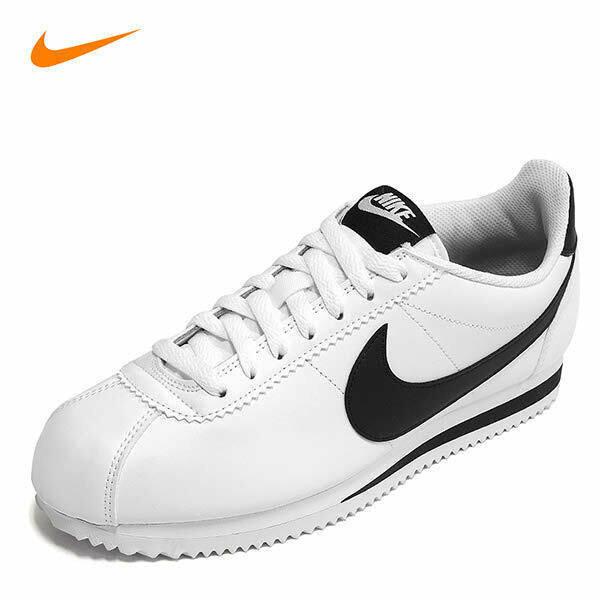 (현대Hmall)나이키 클래식 코르테즈 레더 스니커즈 화이트블랙 807471-101 운동화