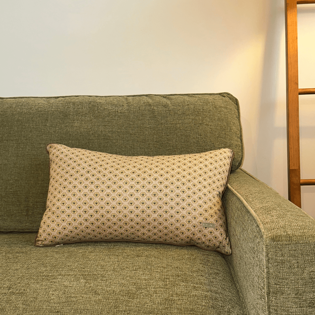 도쿄 오리엔탈 플라워 미니쿠션 (2컬러)