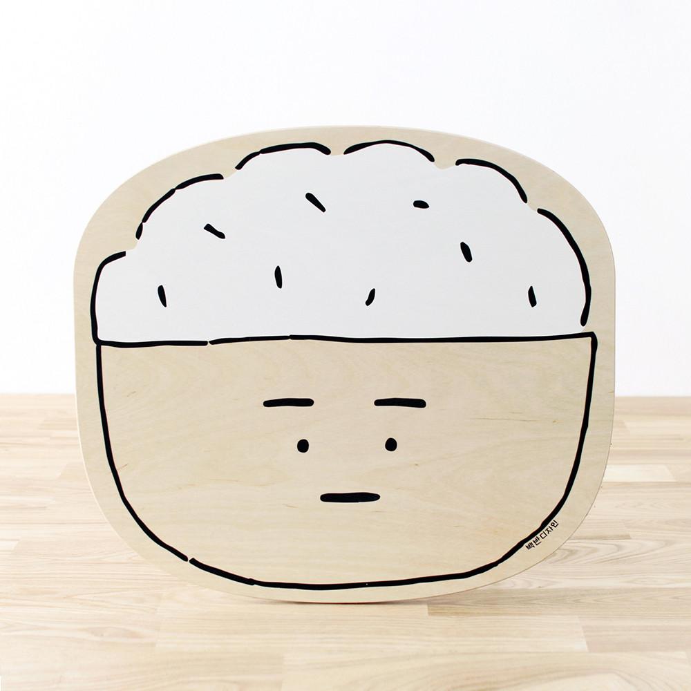 백반 혼밥용밥상 - 밥공기 BB399