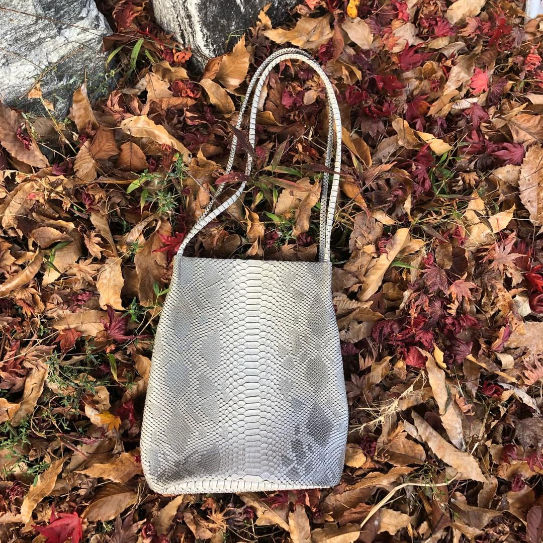 Vintage 💿 Light gray python s