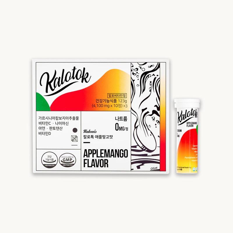 [탄수화물 CUT-] 칼로톡 애플망고맛