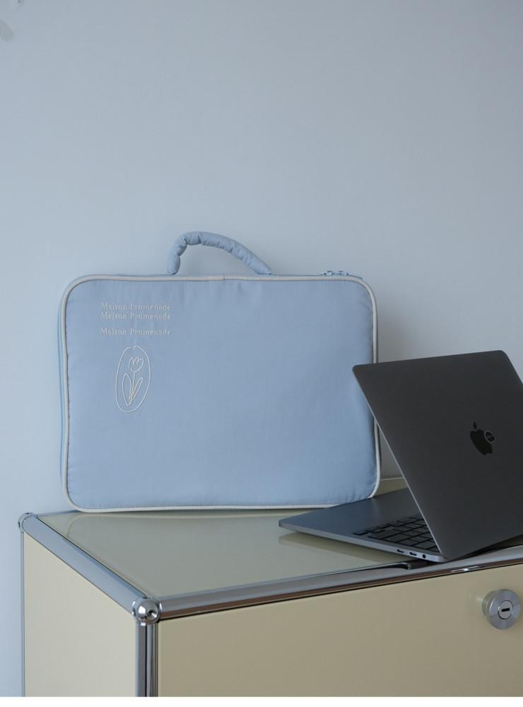 The Tulip Notebook Bag 손잡이 아이패드 노트북 가방 파우치 맥북 전자