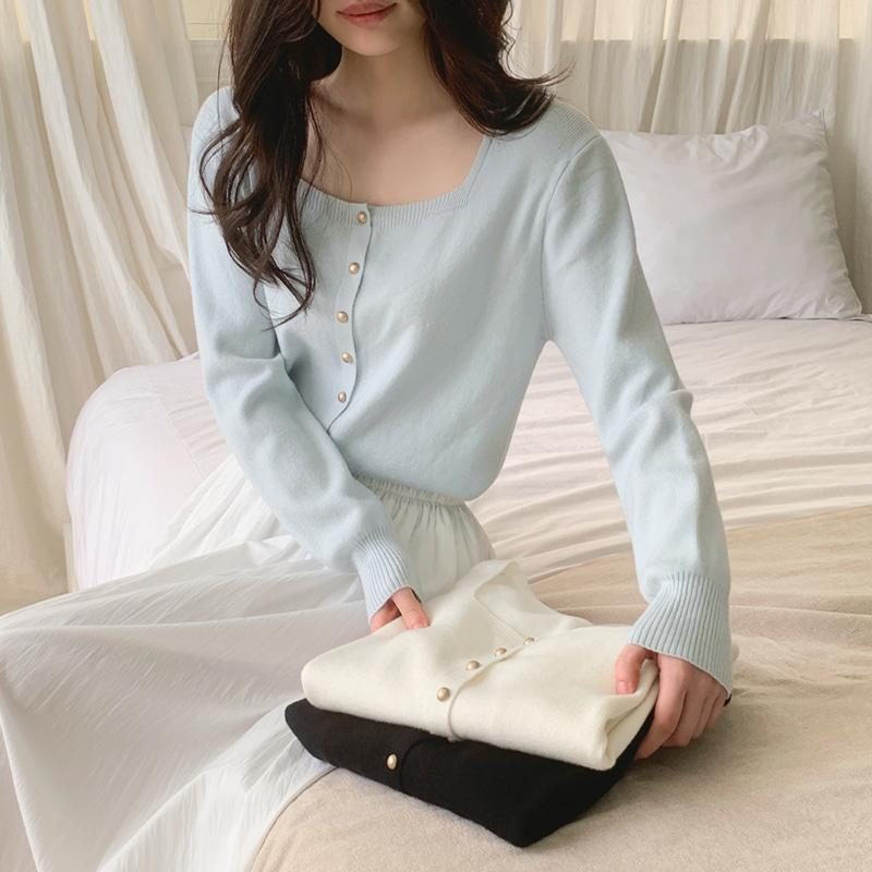 [스퀘어가디건] 오늘출발 #MADE [tcd0417] 메릴리 스퀘어넥 골드 버튼 가디건(봄가디건,스퀘어넥가디건,라운드가디건,니트가디건,나들이룩,벚꽃룩)