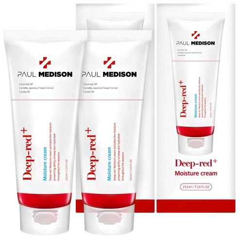 폴메디슨 딥레드 고보습 모이스쳐크림, 211ml, 2개 - 페이셜크림 | 쿠팡