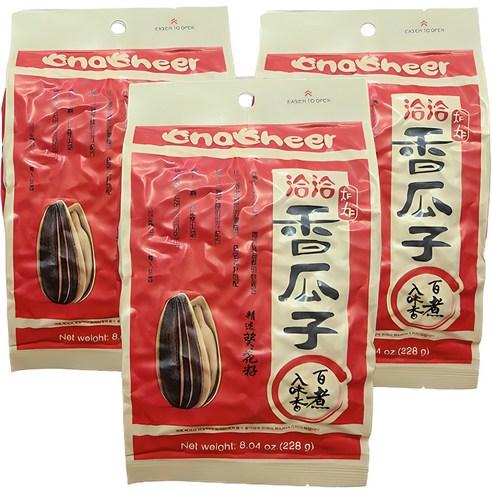 챠챠 해바라기씨 양념맛, 228g, 3개 - 해바라기씨 | 쿠팡