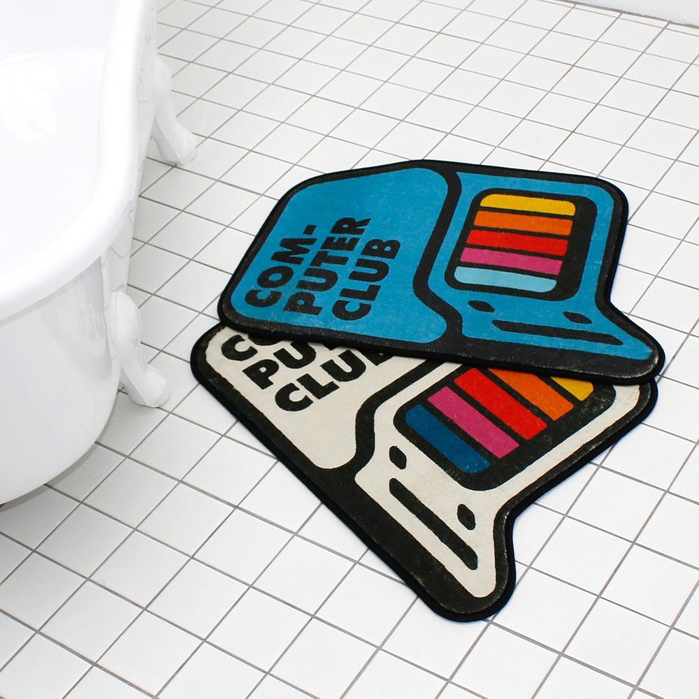 70x50(cm) 레트로 컴퓨터 러그 2종