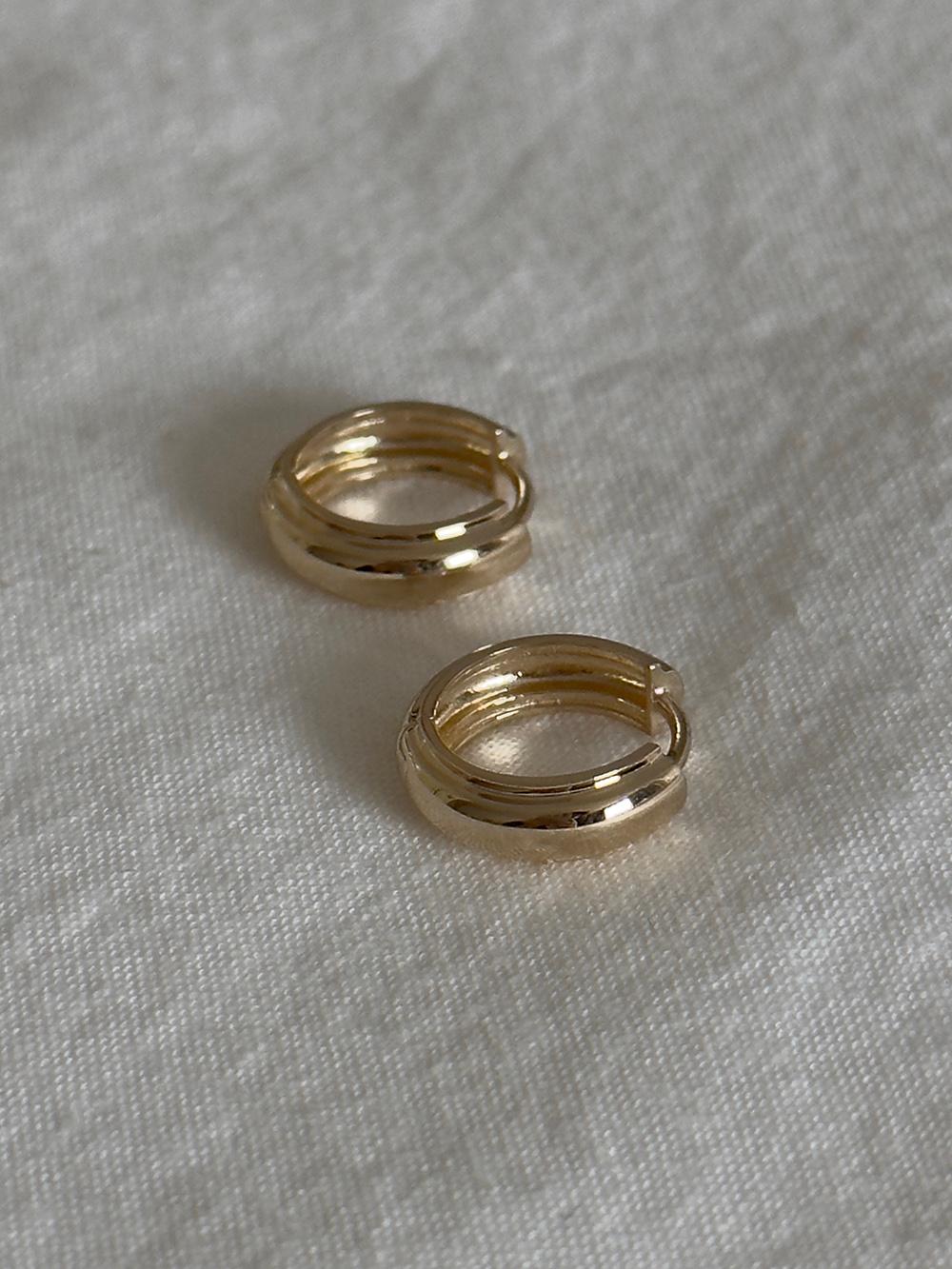 14k Claire earrings